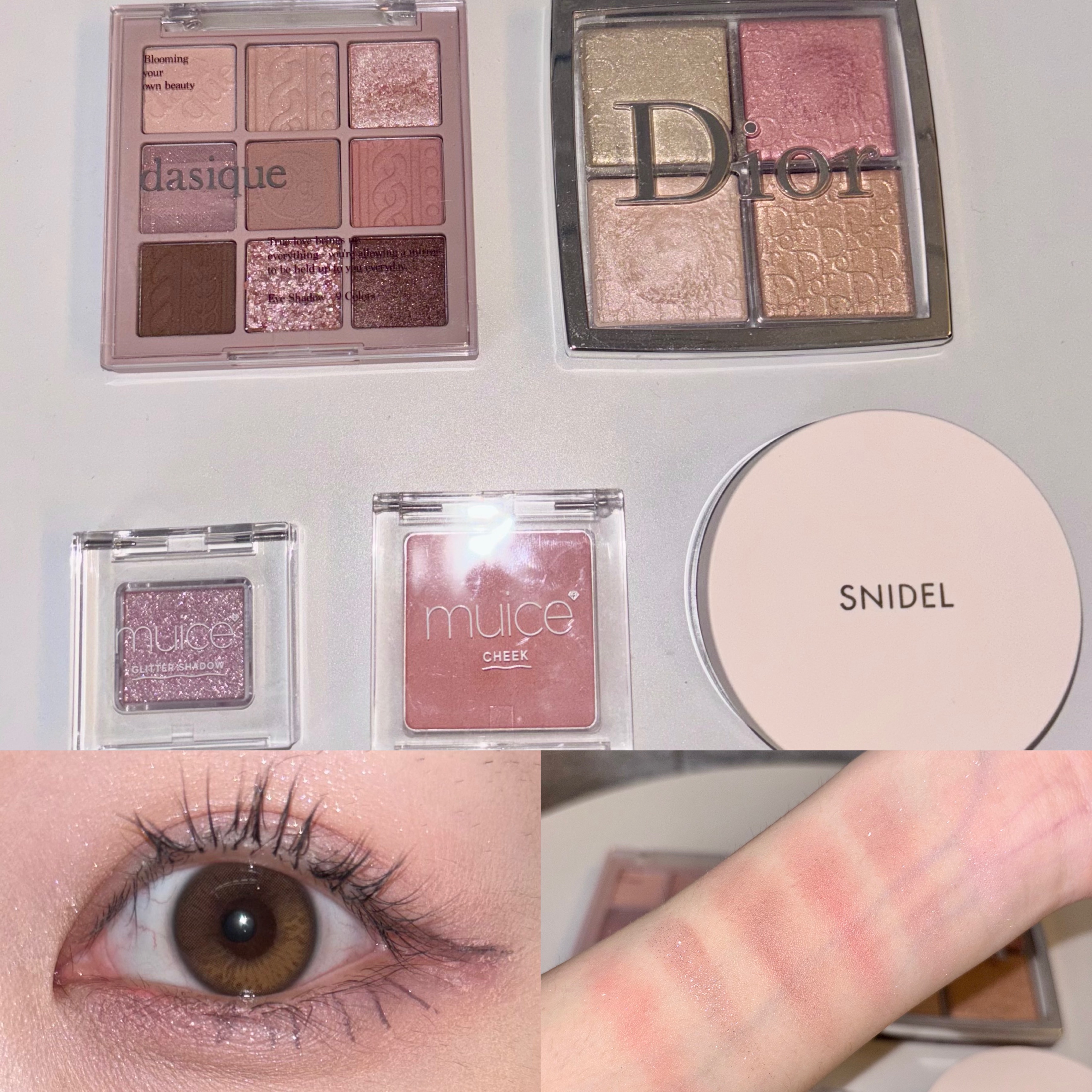 【旧】ディオール バックステージ フェイス グロウ パレット/Dior/ハイライトを使ったクチコミ（1枚目）