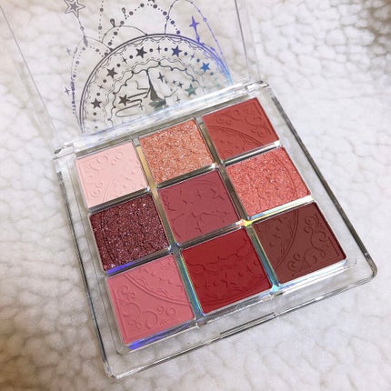 クォーツ 9色アイシャドウパレット(ドリームランドアイシャドウ)/ZEESEA/アイシャドウパレットを使ったクチコミ(2枚目)