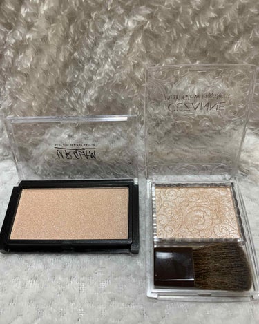 URGLAM　HIGHLIGHT POWDER/U R GLAM/ハイライトを使ったクチコミ（2枚目）