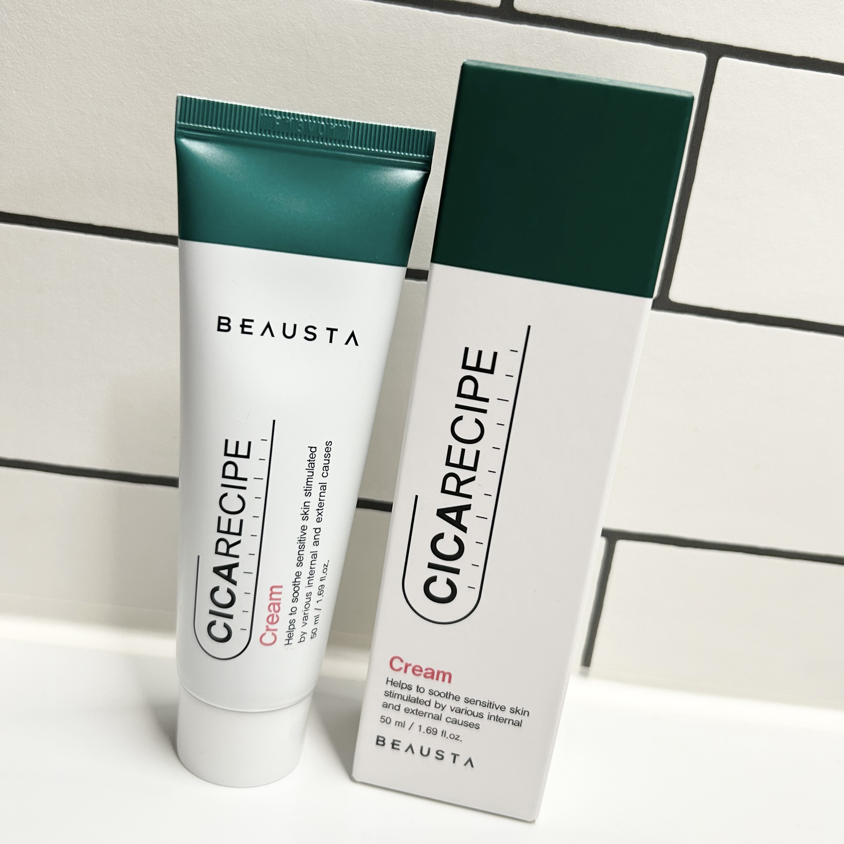 CICA ケアクリーム/BEAUSTA/フェイスクリームを使ったクチコミ（1枚目）