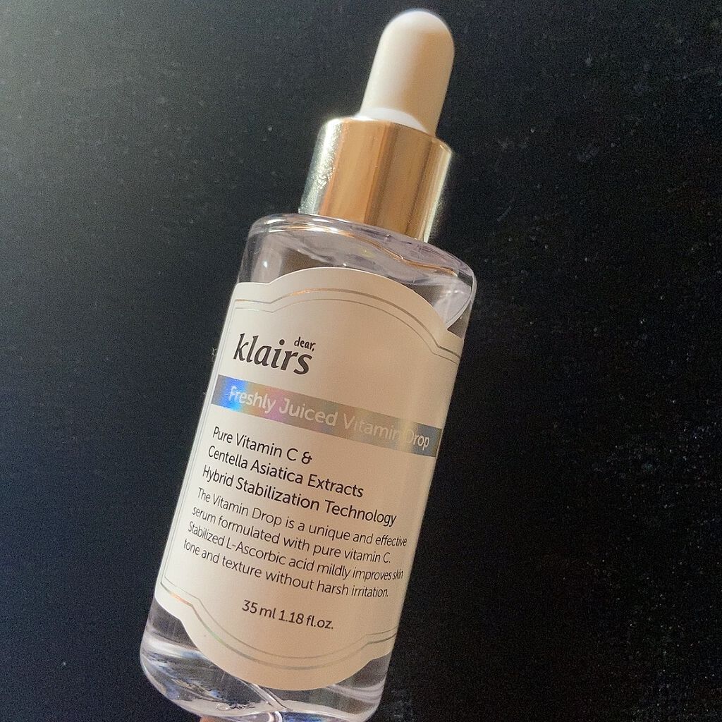 フレッシュリージュースドビタミンドロップ(35ml)/Klairs/美容液を使ったクチコミ(2枚目)