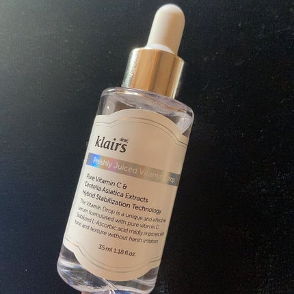 フレッシュリージュースドビタミンドロップ(35ml)/Klairs/美容液を使ったクチコミ(2枚目)