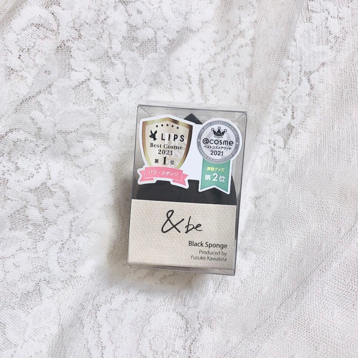 &be ブラックスポンジ/&be/パフ・スポンジを使ったクチコミ(1枚目)