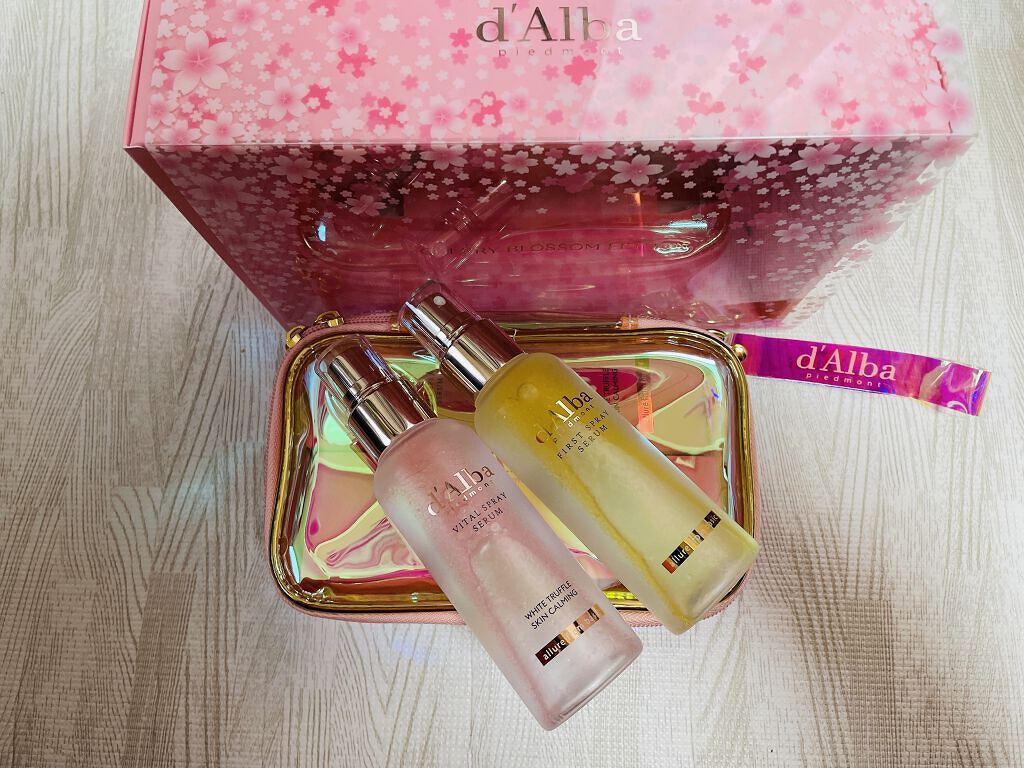 ダルバ ホワイトトリュフバイタルスプレーセラム/ダルバ/ミスト状化粧水を使ったクチコミ（1枚目）