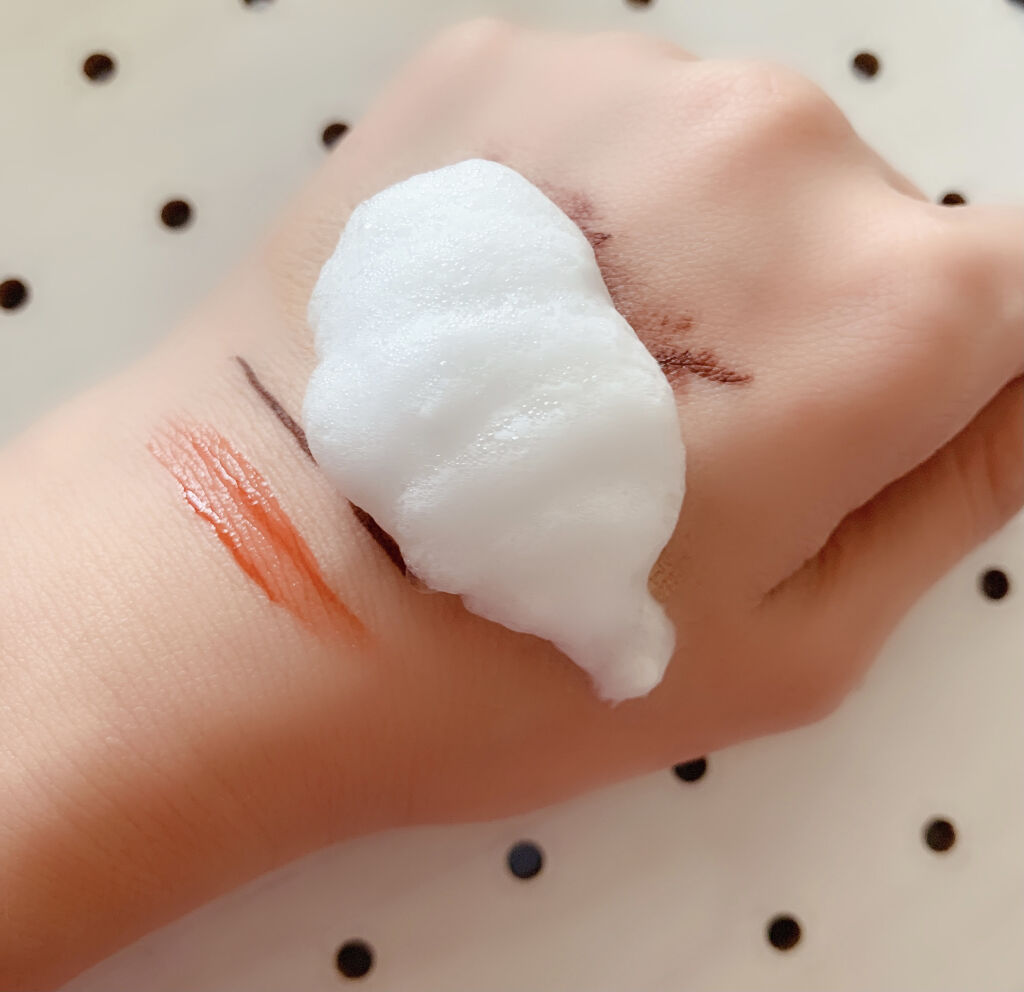 泡クリームメイク落とし/ビオレ/クレンジングクリームを使ったクチコミ（3枚目）