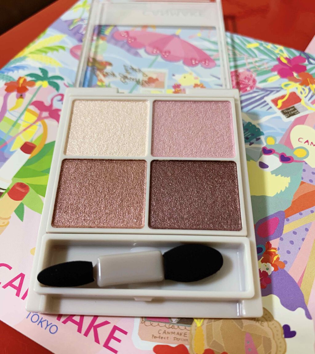 シルキースフレアイズ/キャンメイク/アイシャドウパレットを使ったクチコミ（2枚目）