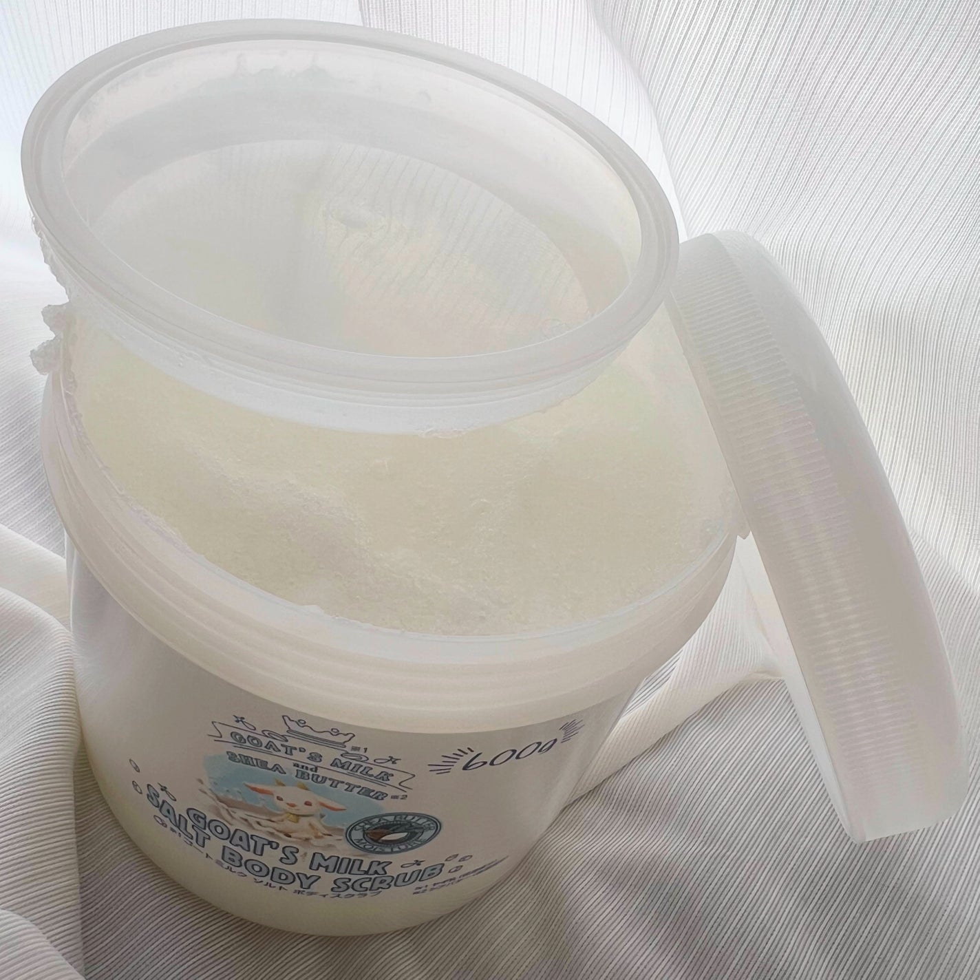 GOAT'S MILK SALT BODY scrub/GOAT'S MILK/ボディスクラブを使ったクチコミ(2枚目)