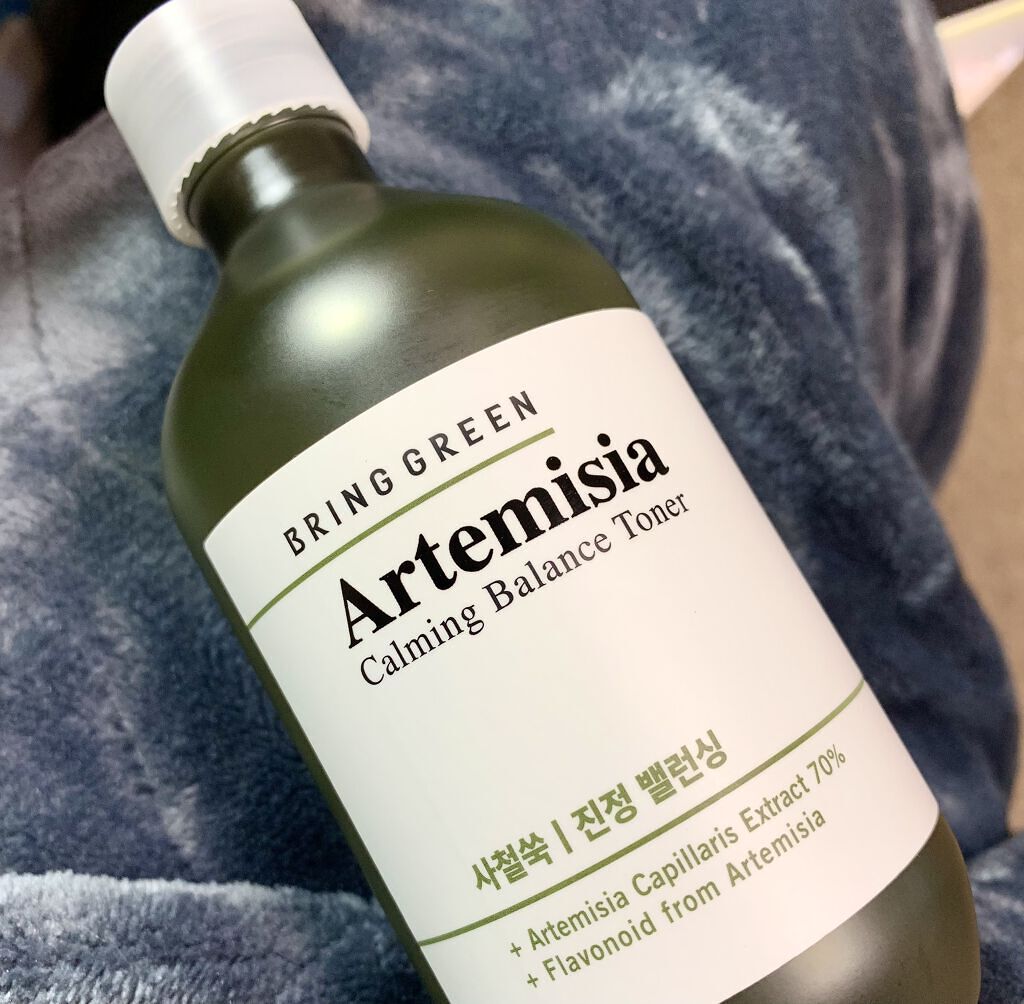 ヨモギカーミングバランストナー/BRING GREEN/化粧水を使ったクチコミ（1枚目）