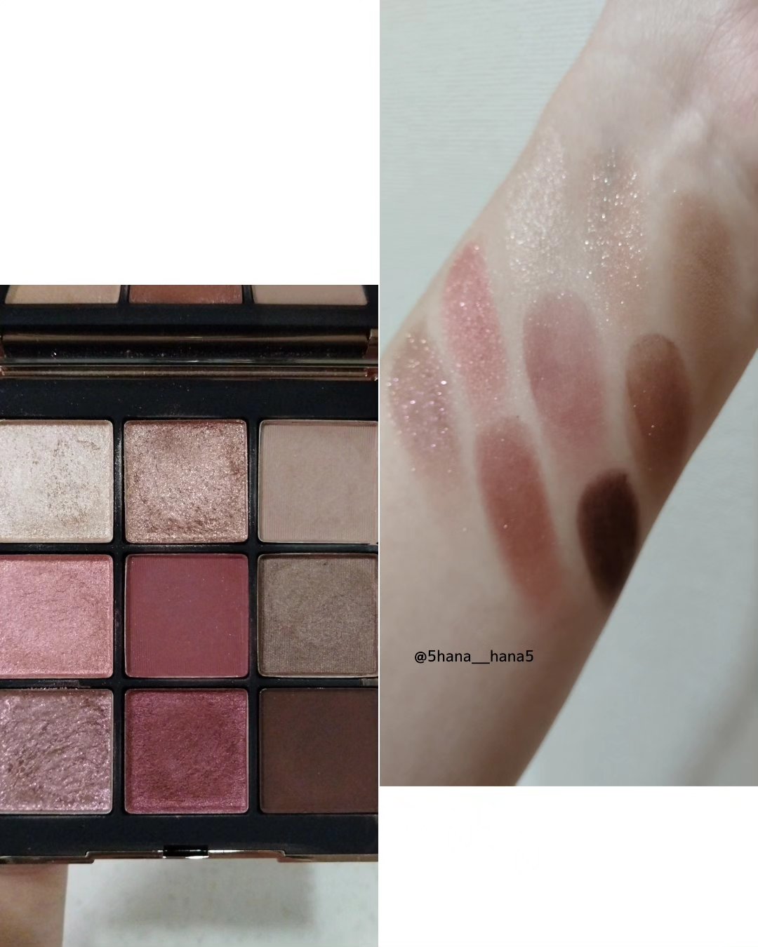 アンインヒビテッド アイシャドーパレット S /NARS/アイシャドウパレットを使ったクチコミ（2枚目）