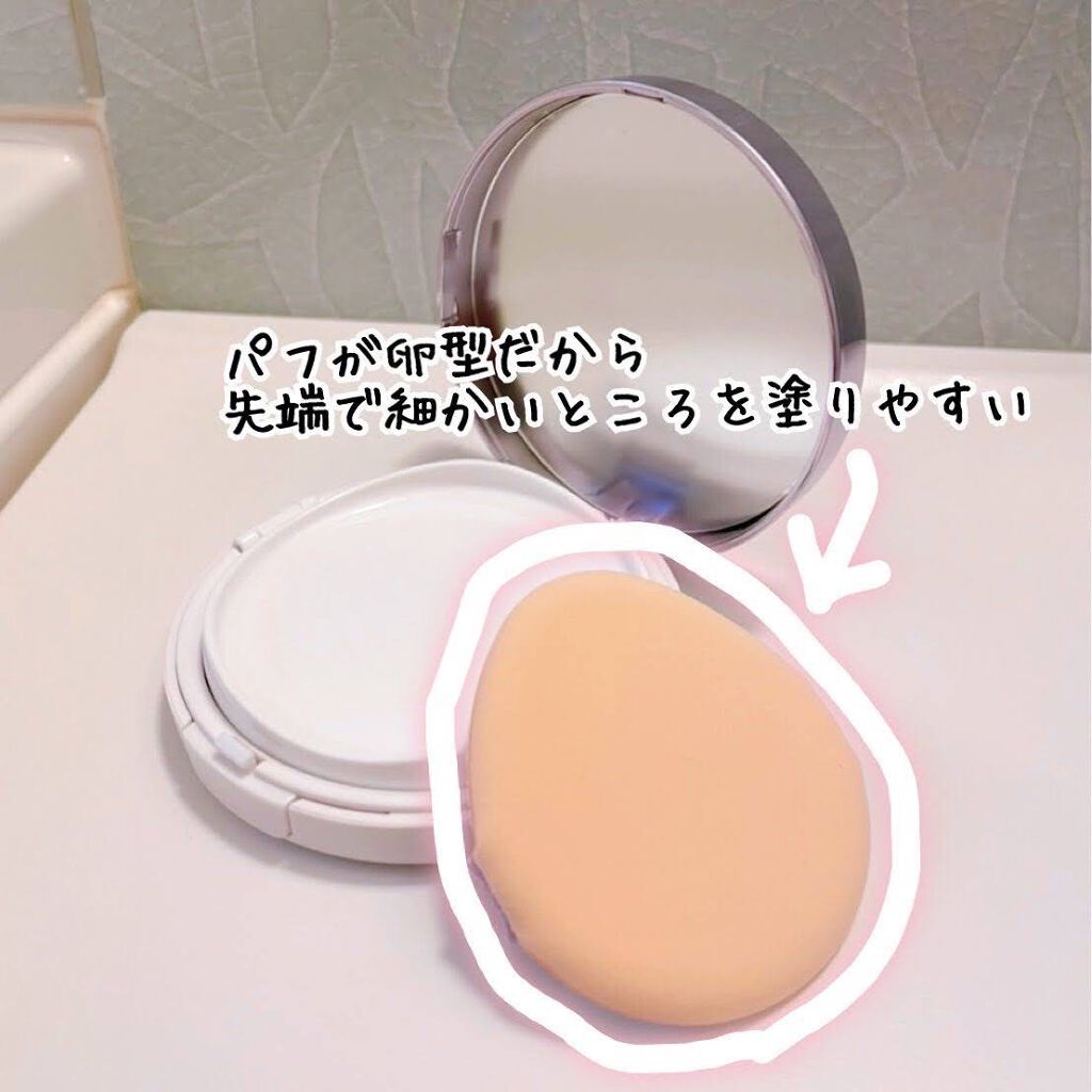 パンテノールバリアクッション/COSNORI/クッションファンデーションを使ったクチコミ(3枚目)