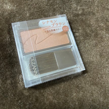 チークブラッシュ/CEZANNE/パウダーチークを使ったクチコミ(1枚目)