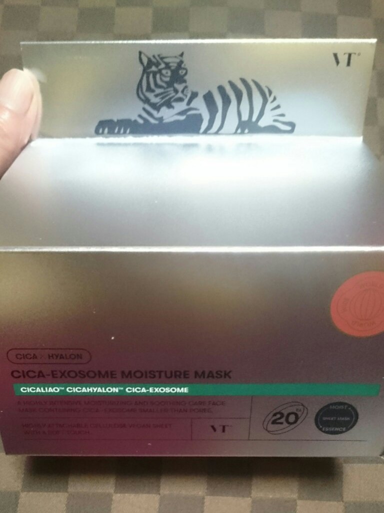 CICA エクソソーム モイスチャー マスク/VT/シートマスク・パックを使ったクチコミ（1枚目）