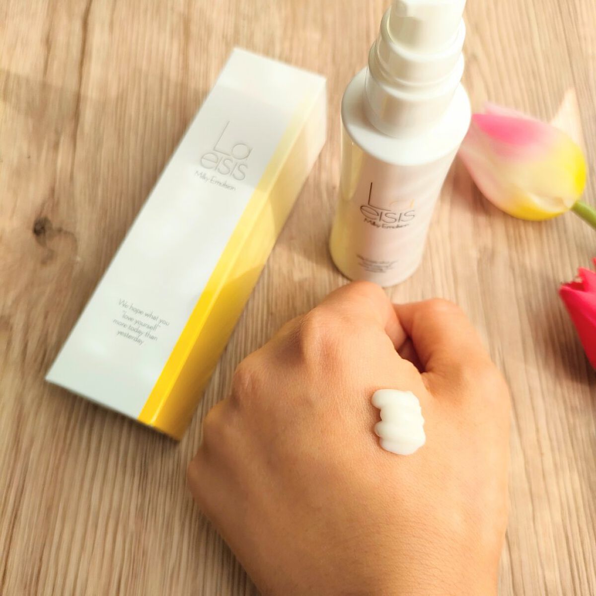 ミルキーエマルジョン/Laeisis/乳液を使ったクチコミ（3枚目）