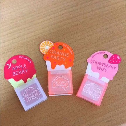 アイシャドウ/アイスクリームパーラー コスメティクス/単色アイシャドウを使ったクチコミ(1枚目)