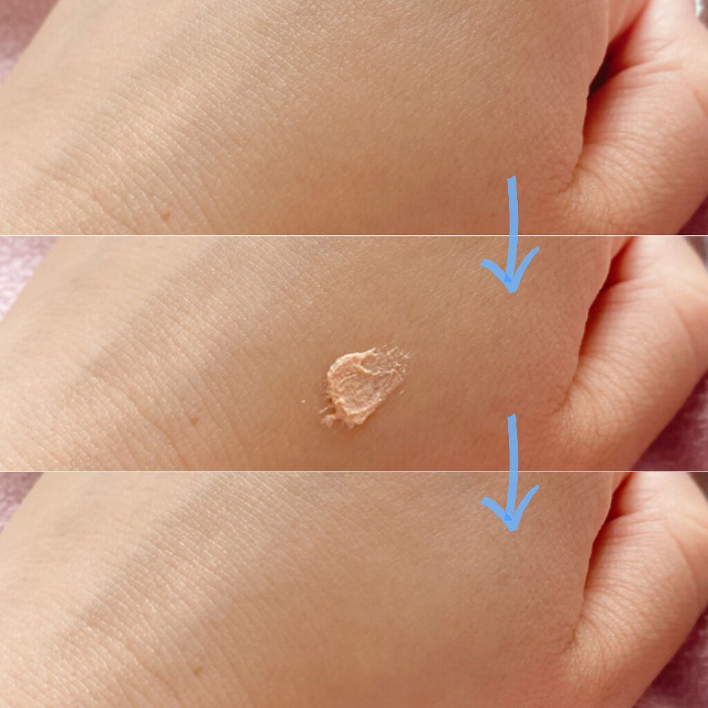 ポアレスエアリーベース/キャンメイク/化粧下地を使ったクチコミ（3枚目）