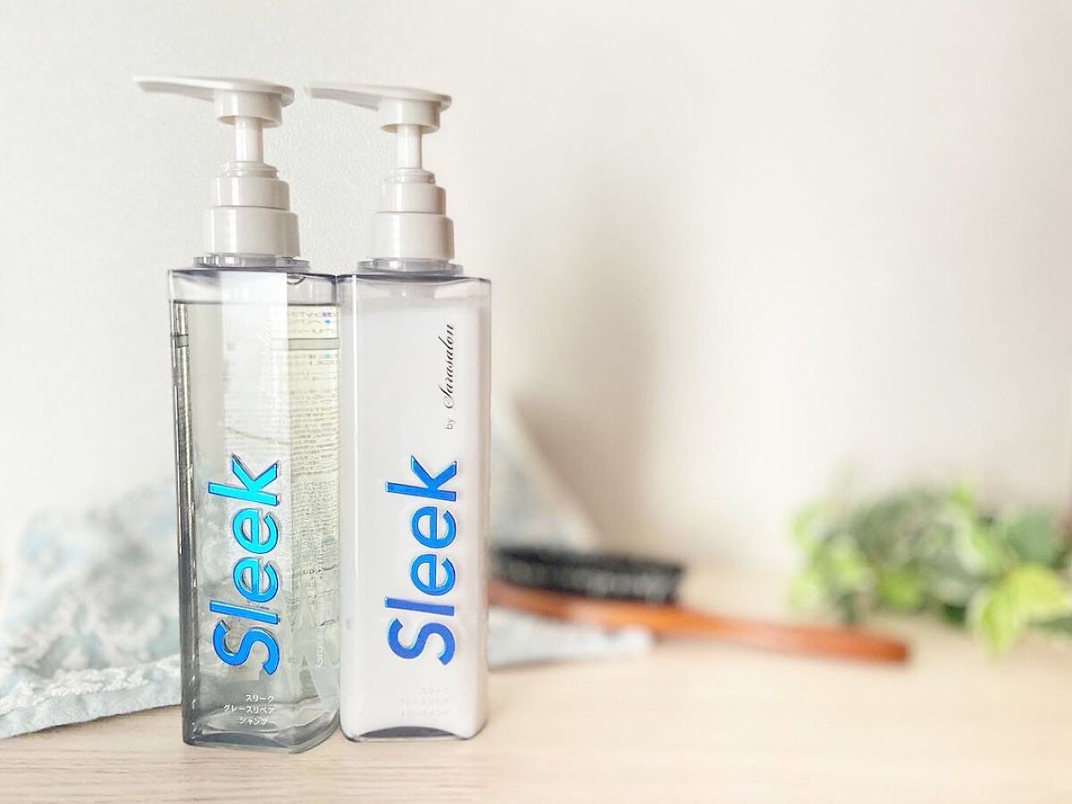 グレースリペアシャンプー/トリートメント/スリーク by サラサロン/市販シャンプーを使ったクチコミ(1枚目)