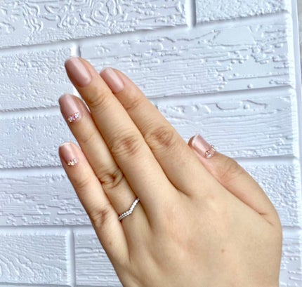 ジェルネイル(ライト対応)/セリア/ジェルネイルを使ったクチコミ(3枚目)