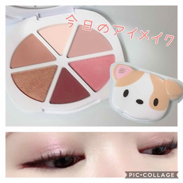 クローバー プリティ パピー ミニ アイシャドウ パレット /Too Faced/パウダーアイシャドウを使ったクチコミ（1枚目）