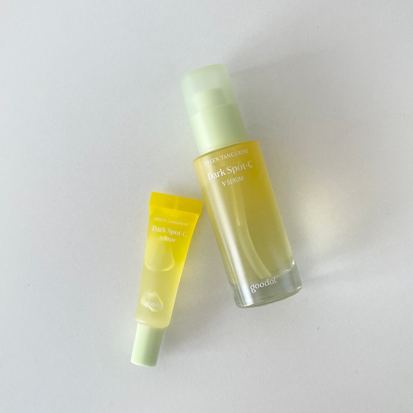 グリーンタンジェリン ビタC ダークスポットケアセラム/goodal/美容液を使ったクチコミ(1枚目)