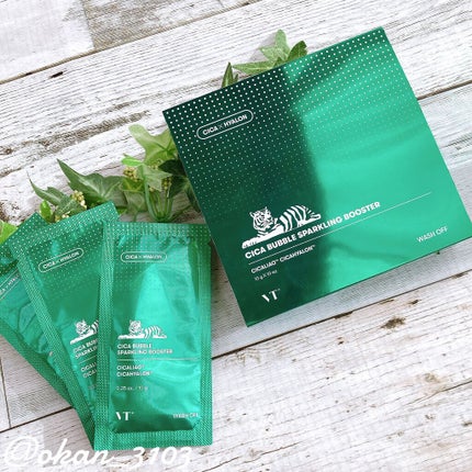 CICA バブルスパークリングブースター/VT/洗い流すパック・マスクを使ったクチコミ(1枚目)