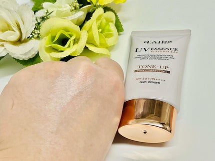 ウォータフルトーンアップサンクリーム/ダルバ/日焼け止めクリームを使ったクチコミ(4枚目)