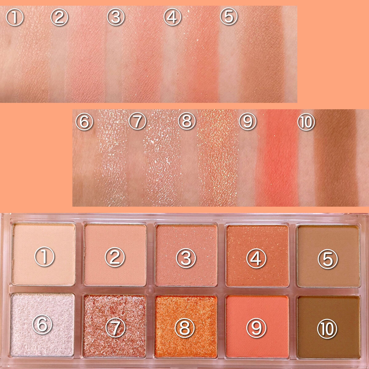 ベターザンパレット/rom&nd/アイシャドウパレットを使ったクチコミ（3枚目）