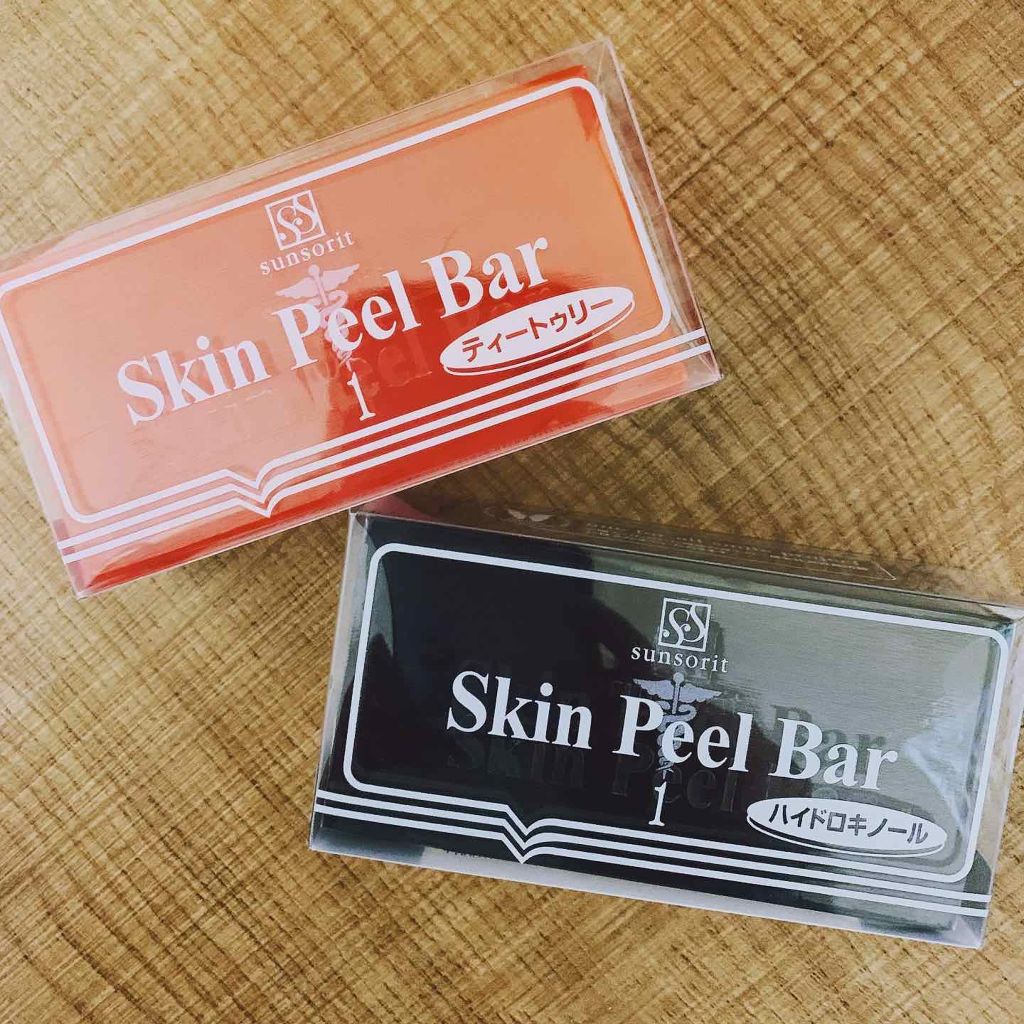 スキンピールバー ティートゥリー/サンソリット/洗顔石鹸を使ったクチコミ(1枚目)