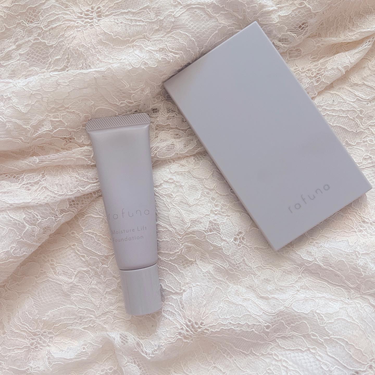 モイスチュアリフトファンデーション/rafuna/クリーム・エマルジョンファンデーションを使ったクチコミ（1枚目）