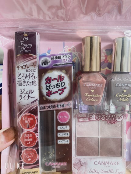 シルキースフレアイズ/キャンメイク/アイシャドウパレットを使ったクチコミ(1枚目)