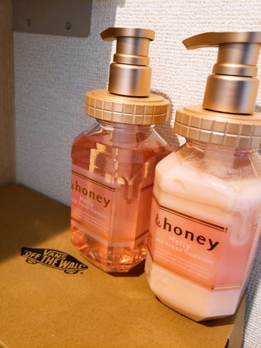 &honey Melty モイストリペア シャンプー1.0／モイストリペア ヘアトリートメント2.0/&honey/シャンプー・コンディショナーを使ったクチコミ（1枚目）