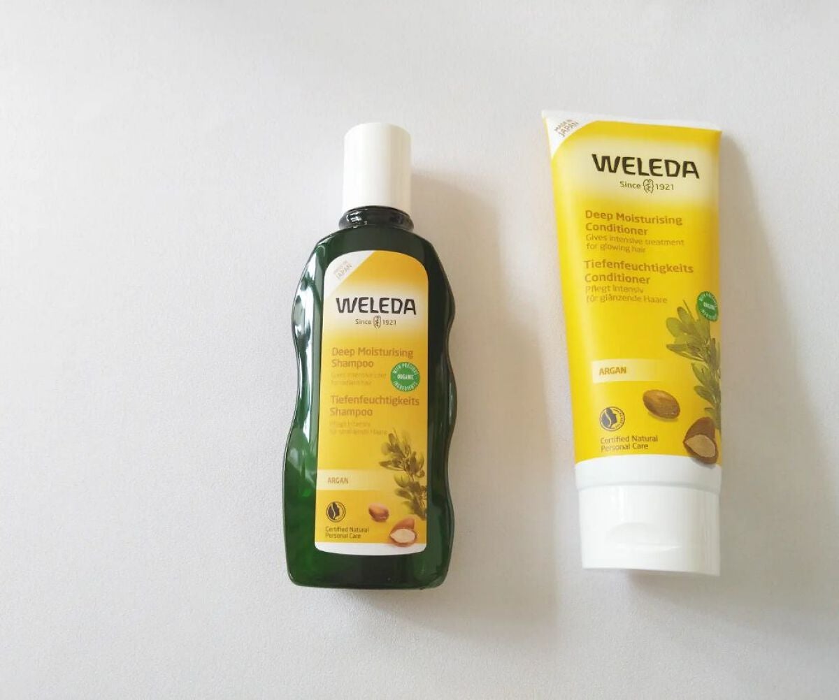 アルガン ヘアシャンプー/ヘアコンディショナー/WELEDA/市販シャンプーを使ったクチコミ(1枚目)
