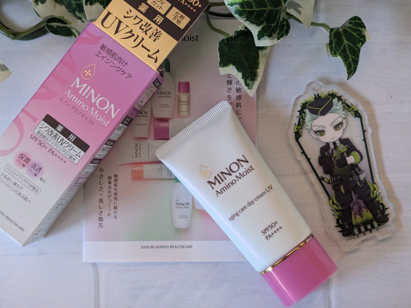 ミノン アミノモイスト エイジングケア デイクリームUV/ミノン/日焼け止めクリームを使ったクチコミ(1枚目)