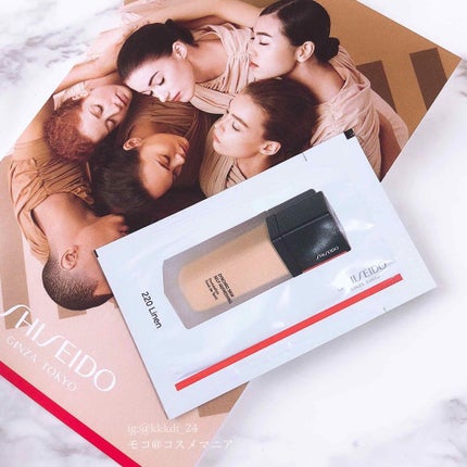 シンクロスキン セルフリフレッシング ファンデーション/SHISEIDO/リキッドファンデーションを使ったクチコミ(1枚目)