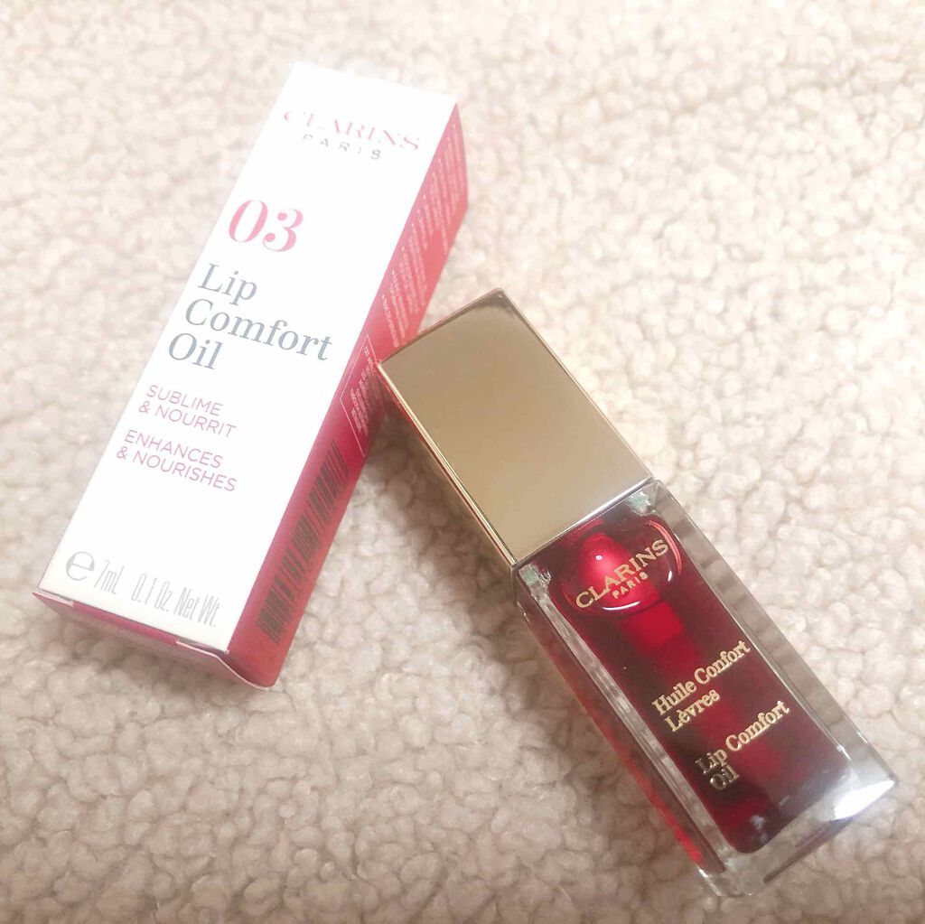 コンフォート リップオイル /CLARINS/リップグロスを使ったクチコミ(1枚目)