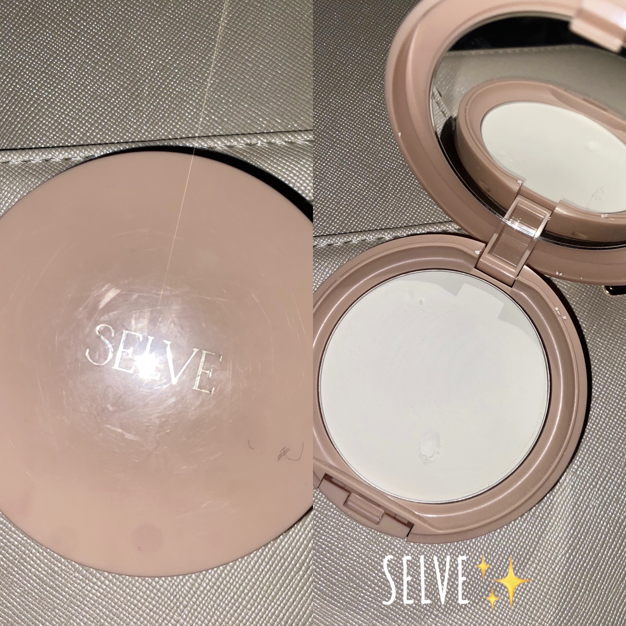 フォギーヴェールセッティングパウダー/SELVE/プレストパウダーを使ったクチコミ（1枚目）