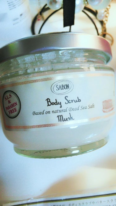 ボディスクラブ ムスク 600g/SABON/ボディスクラブを使ったクチコミ（2枚目）