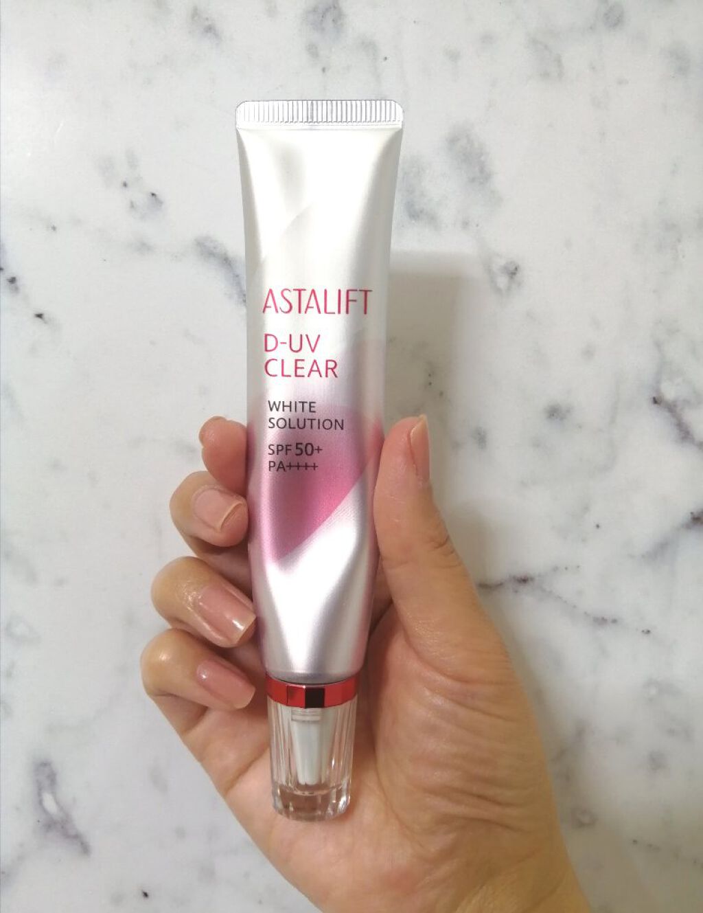 D-UVクリア ホワイトソリューション/アスタリフト/日焼け止めクリームを使ったクチコミ（1枚目）
