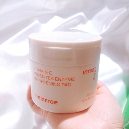 ビタC グリーンティーエンザイム ブライト パッド/innisfree/トナーパッドを使ったクチコミ(7枚目)