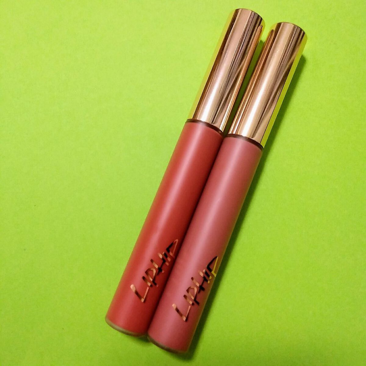 ロングラスティングマットティント 01 ヌーディキス /LIPHIP(リップヒップ)/リップティントを使ったクチコミ（2枚目）