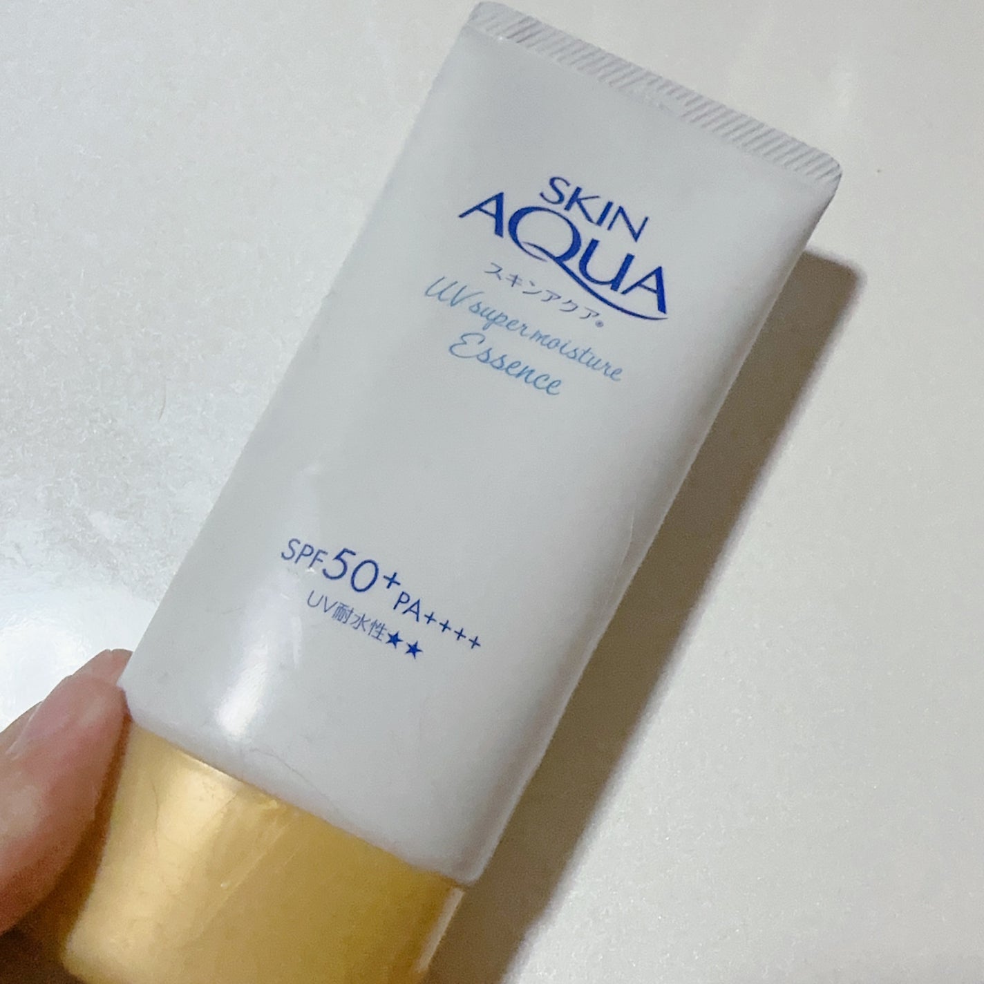 スキンアクア スーパーモイスチャージェル/スキンアクア/日焼け止めジェルを使ったクチコミ(3枚目)