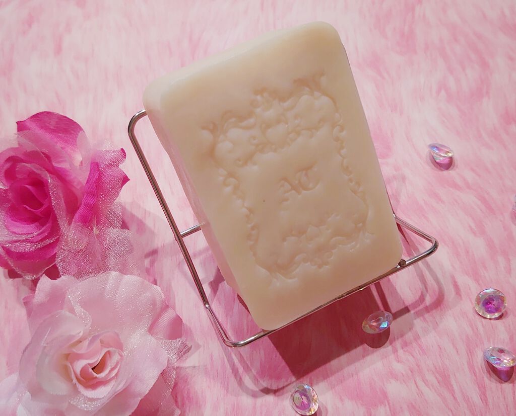 薔薇はちみつ石鹸/麗凍化粧品/洗顔石鹸を使ったクチコミ(2枚目)
