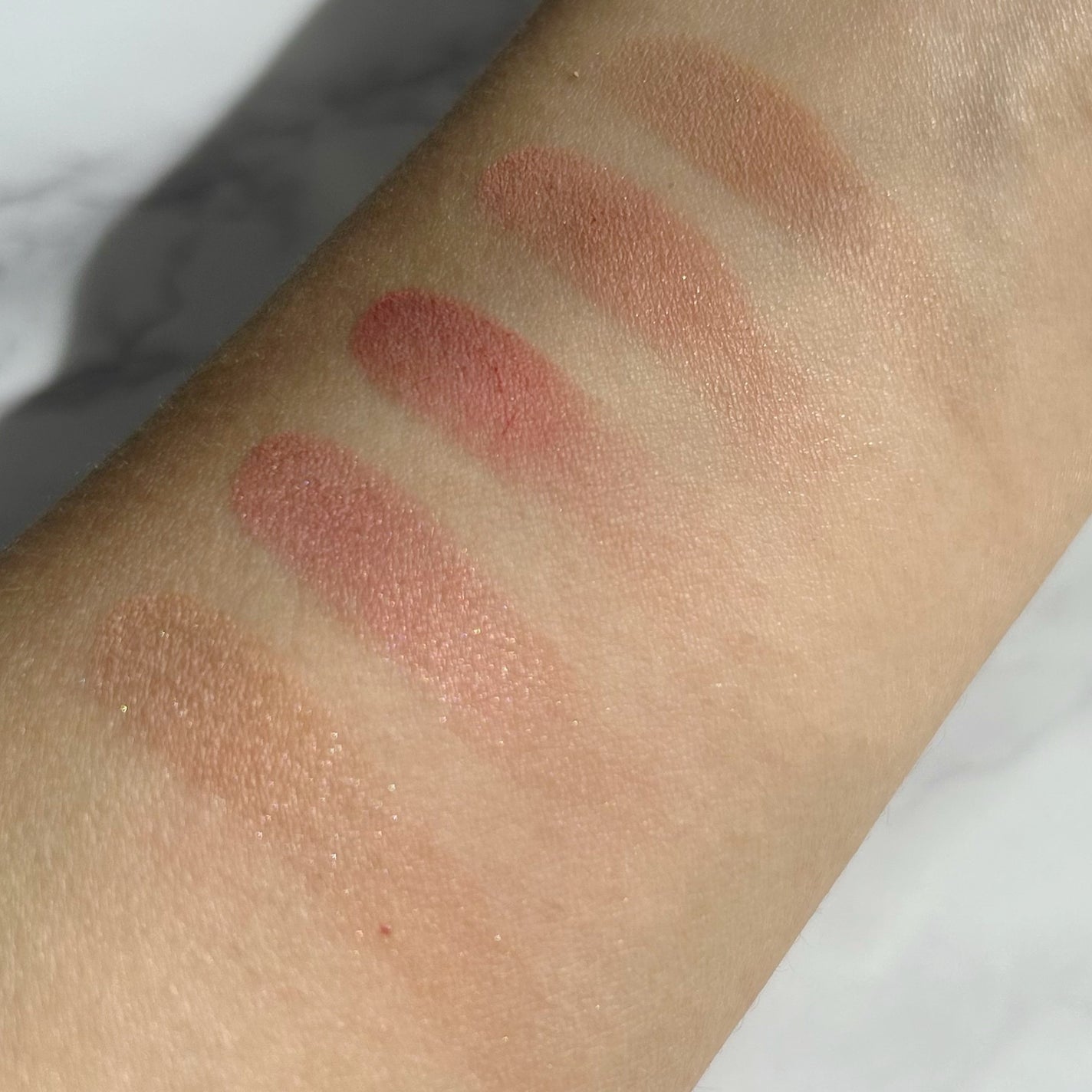 ピュア チーク カラー/heme/パウダーチークを使ったクチコミ(4枚目)