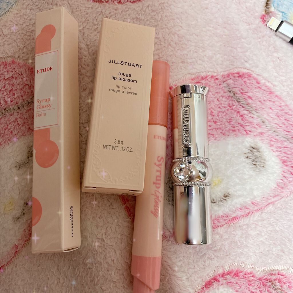 ジルスチュアート ルージュ リップブロッサム 116 dream tiara/JILL STUART/口紅を使ったクチコミ（1枚目）
