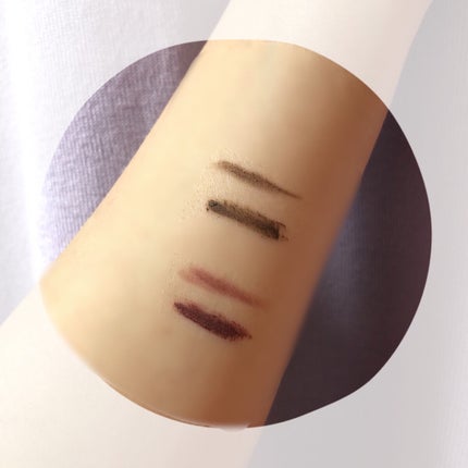 ブロウインク カラーティントデュオ/MAYBELLINE NEW YORK/眉ティントを使ったクチコミ(2枚目)