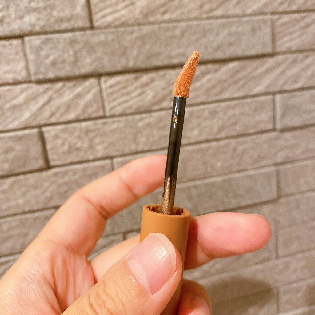 エテュセ アイエディション(リキッドカラー) 02 プリズムベージュ/ettusais/リキッドアイシャドウを使ったクチコミ（2枚目）