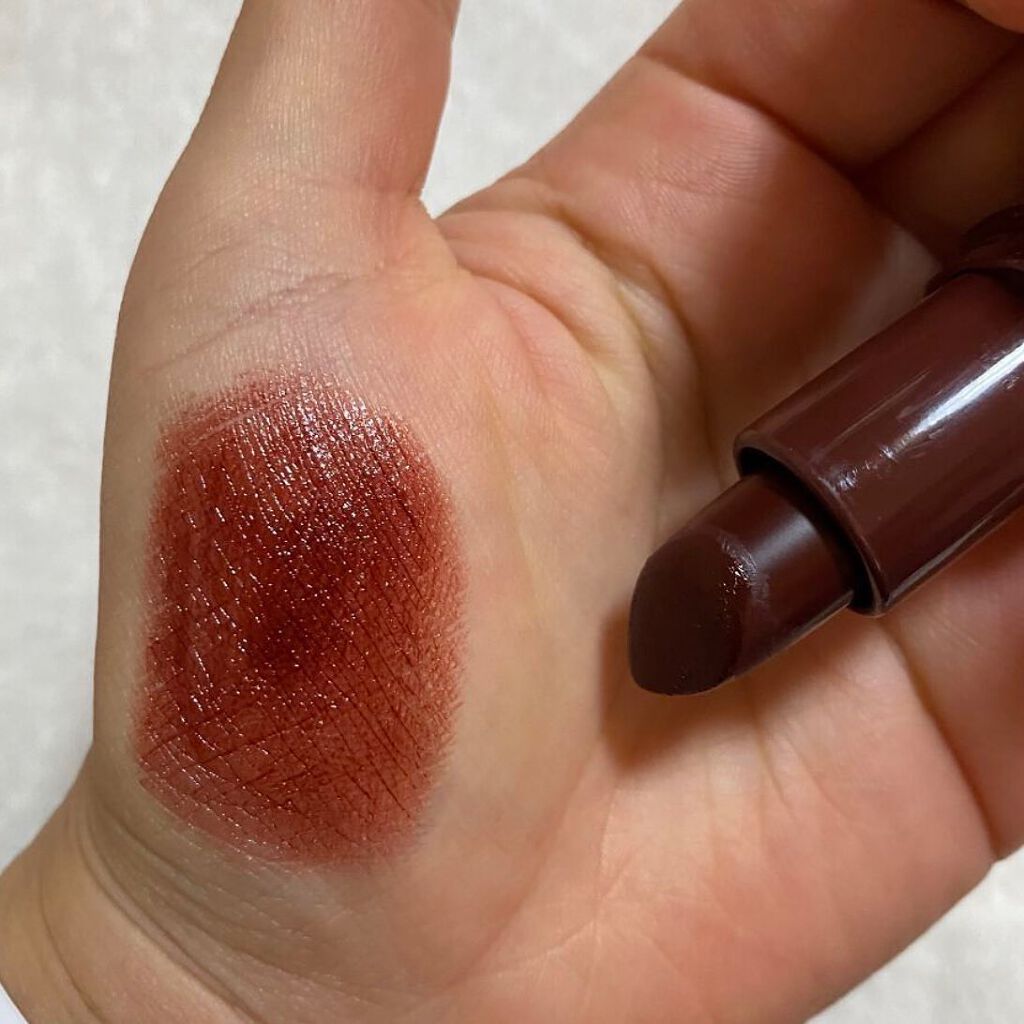 クラッシュド リップ カラー 03 ブラックベリー/BOBBI BROWN/口紅を使ったクチコミ（2枚目）