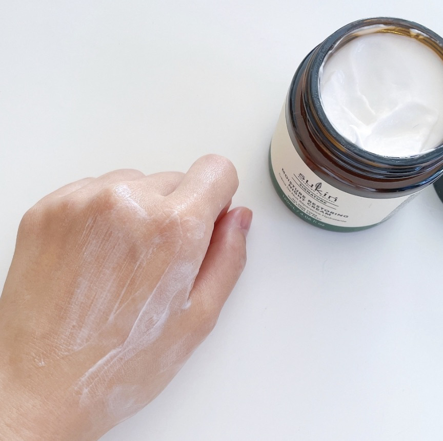 モイスチャーナイトクリーム/Sukin/フェイスクリームを使ったクチコミ（2枚目）