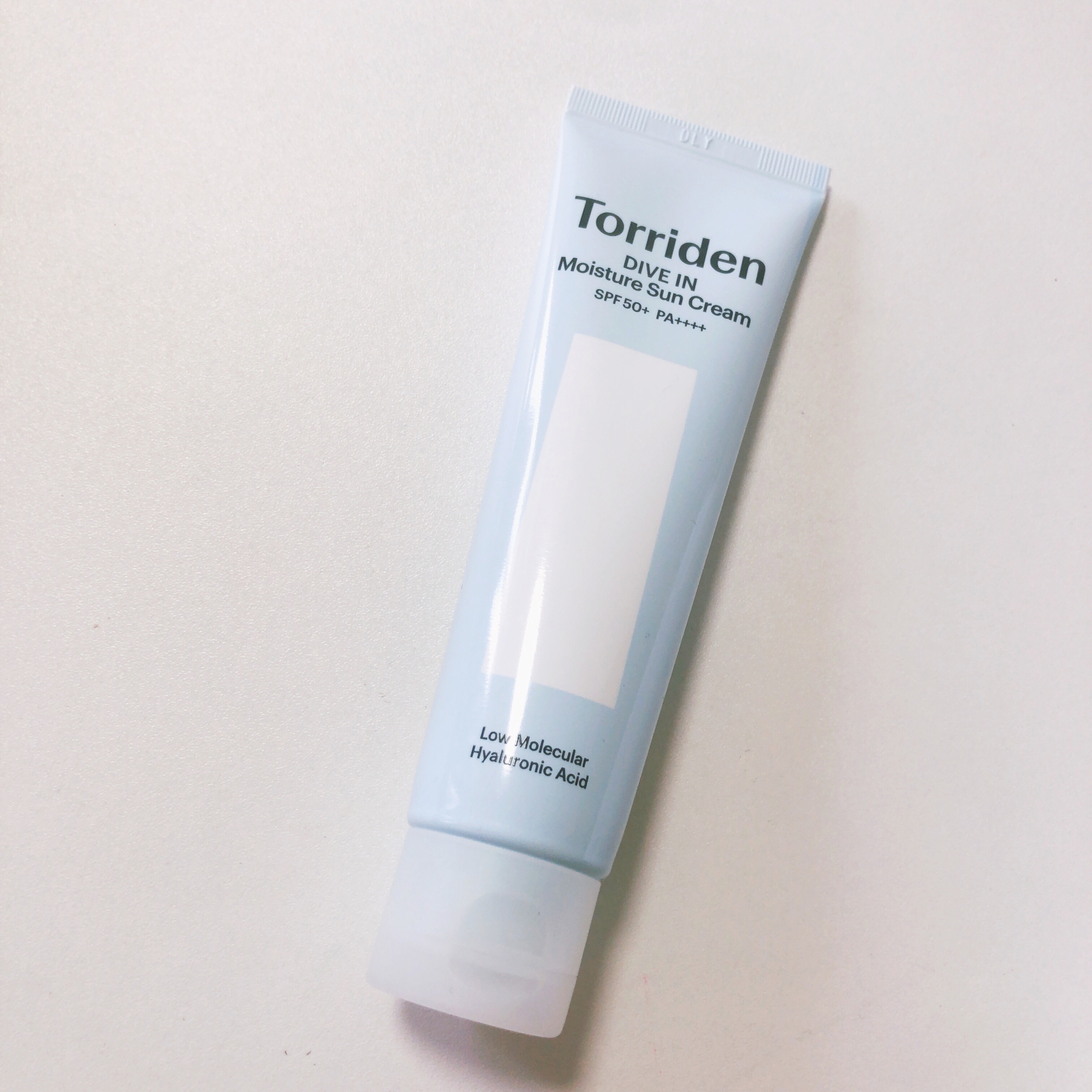 ダイブイン ウォータリーモイスチャーサンクリーム/Torriden/日焼け止めクリームを使ったクチコミ（2枚目）