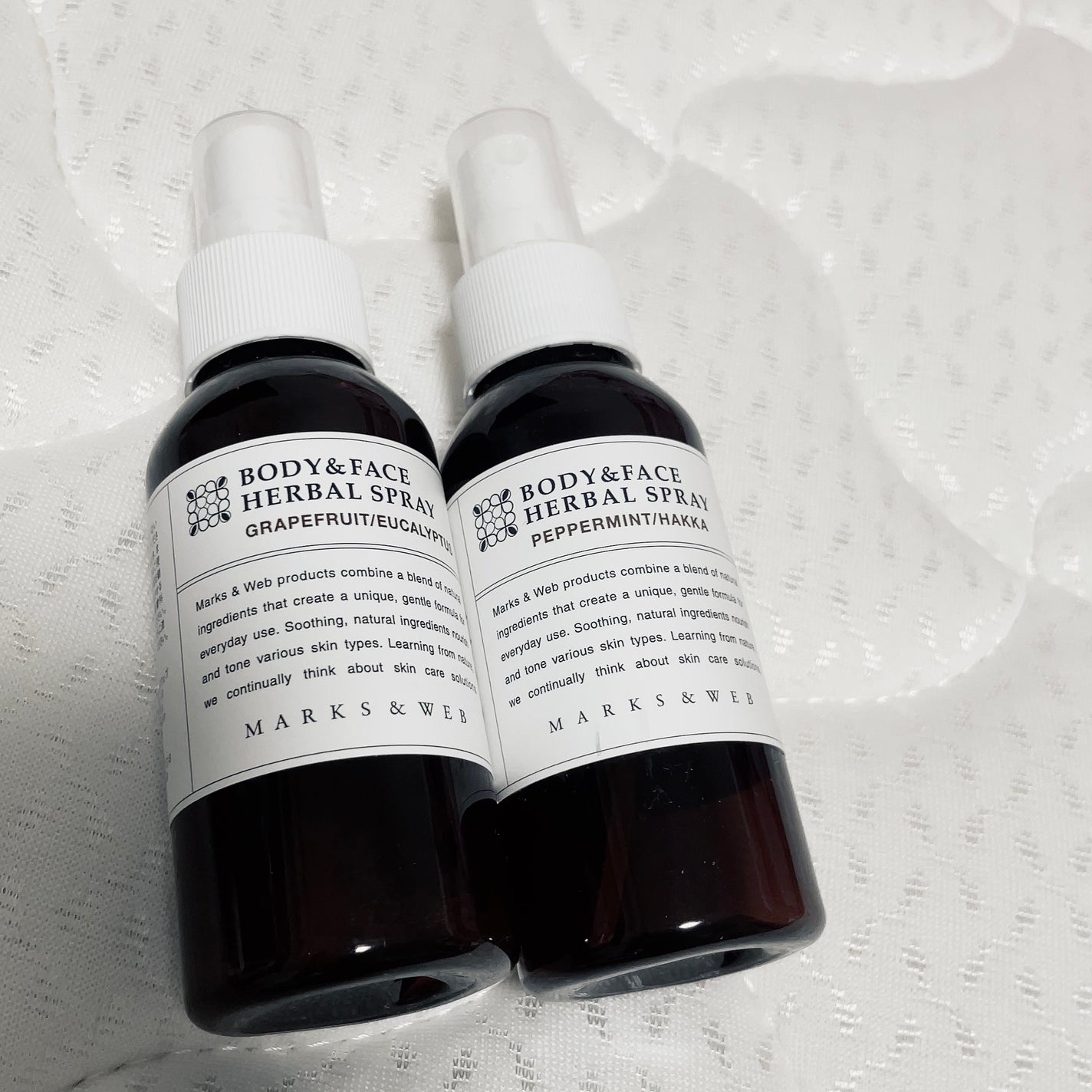 ボディ&フェイス ハーバルスプレー ペパーミント/MARKS&WEB/ミスト状化粧水を使ったクチコミ(1枚目)