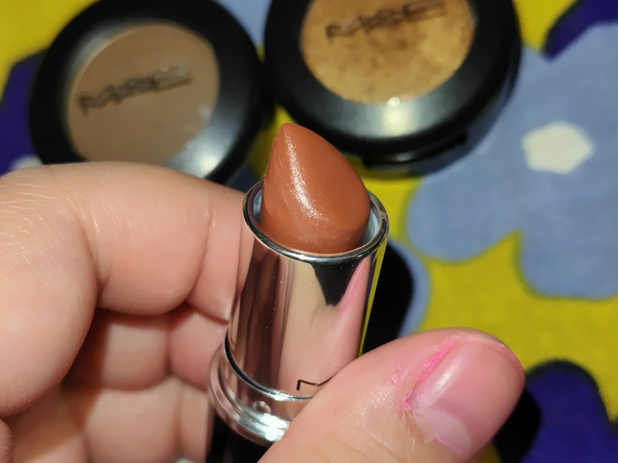 ラスターガラス リップスティック/M・A・C/口紅を使ったクチコミ（2枚目）